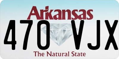 AR license plate 470VJX