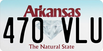 AR license plate 470VLU
