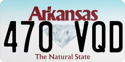 AR license plate 470VQD