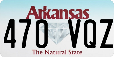 AR license plate 470VQZ