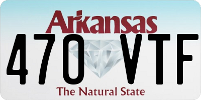 AR license plate 470VTF