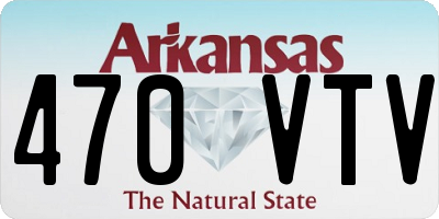 AR license plate 470VTV