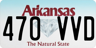 AR license plate 470VVD