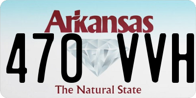 AR license plate 470VVH