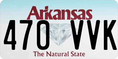 AR license plate 470VVK