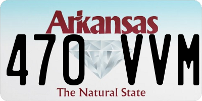 AR license plate 470VVM