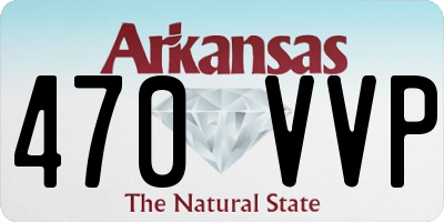 AR license plate 470VVP
