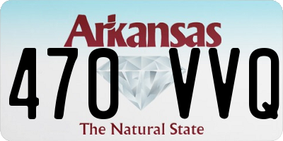 AR license plate 470VVQ