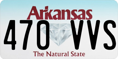 AR license plate 470VVS
