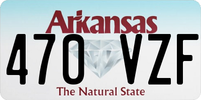AR license plate 470VZF