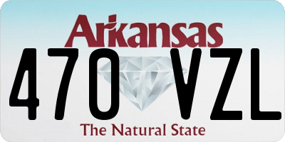 AR license plate 470VZL