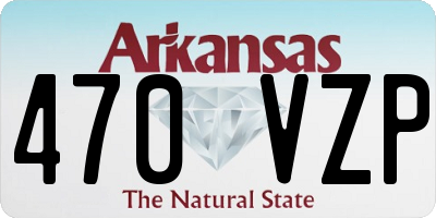 AR license plate 470VZP