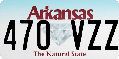 AR license plate 470VZZ