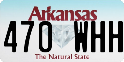 AR license plate 470WHH