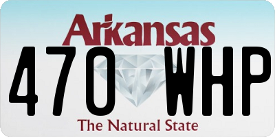 AR license plate 470WHP