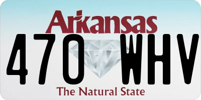 AR license plate 470WHV