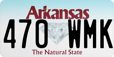 AR license plate 470WMK
