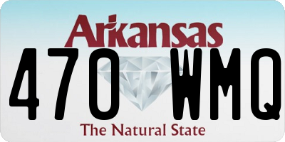 AR license plate 470WMQ