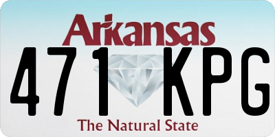 AR license plate 471KPG