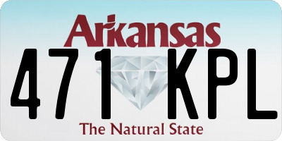 AR license plate 471KPL