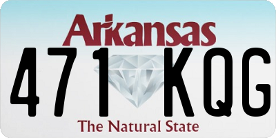 AR license plate 471KQG