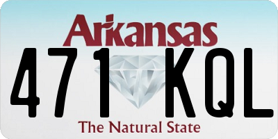 AR license plate 471KQL