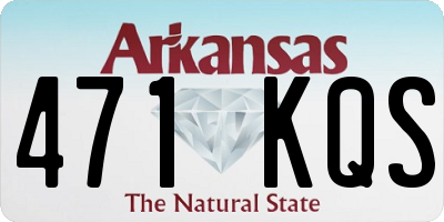 AR license plate 471KQS