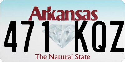 AR license plate 471KQZ