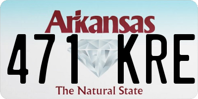 AR license plate 471KRE