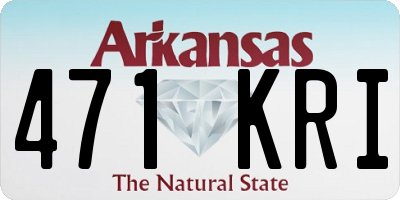 AR license plate 471KRI