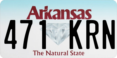 AR license plate 471KRN