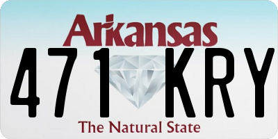 AR license plate 471KRY