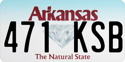 AR license plate 471KSB