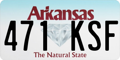 AR license plate 471KSF