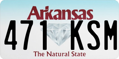 AR license plate 471KSM