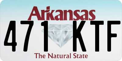 AR license plate 471KTF