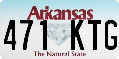 AR license plate 471KTG