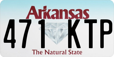 AR license plate 471KTP