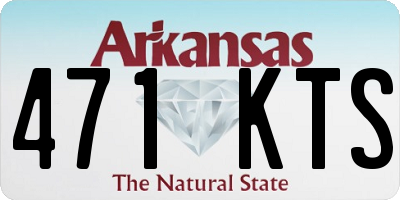 AR license plate 471KTS