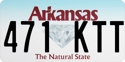 AR license plate 471KTT