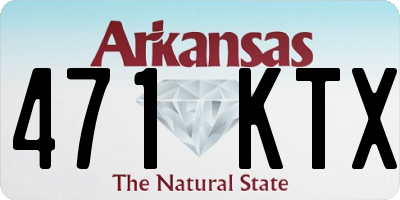 AR license plate 471KTX