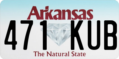 AR license plate 471KUB