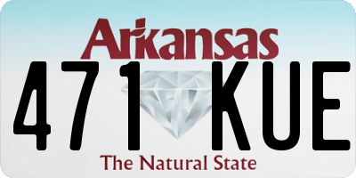 AR license plate 471KUE