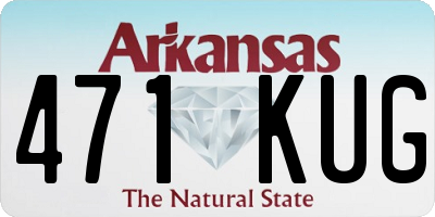 AR license plate 471KUG