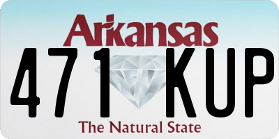 AR license plate 471KUP