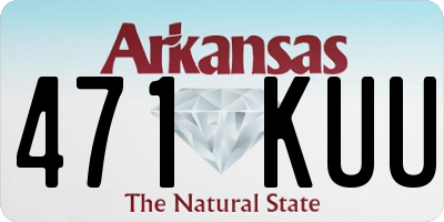 AR license plate 471KUU