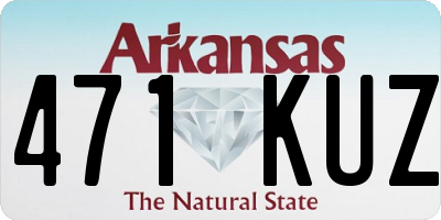 AR license plate 471KUZ