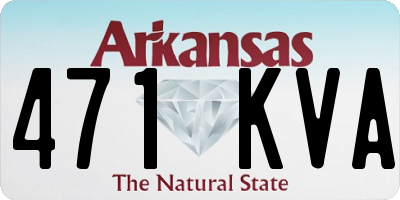 AR license plate 471KVA