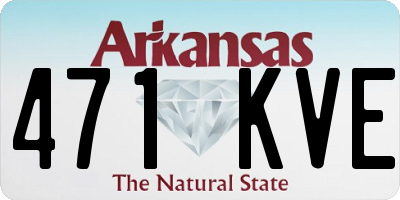 AR license plate 471KVE