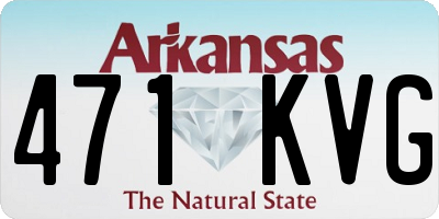 AR license plate 471KVG